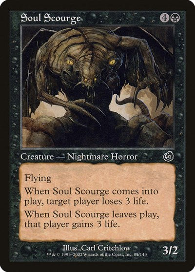Soul Scourge (Torment) Light Play Foil