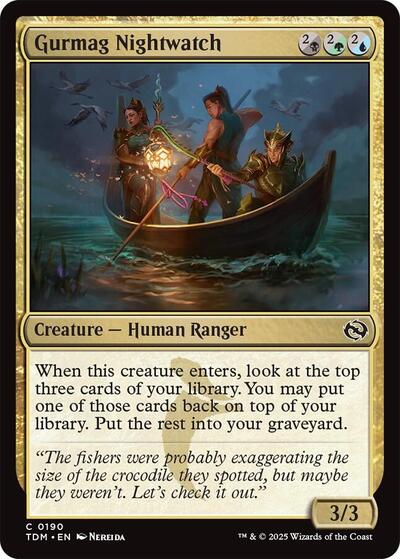 Gurmag Nightwatch (Tarkir: Dragonstorm) Near Mint - Nick Nack's Full Frontal Attack