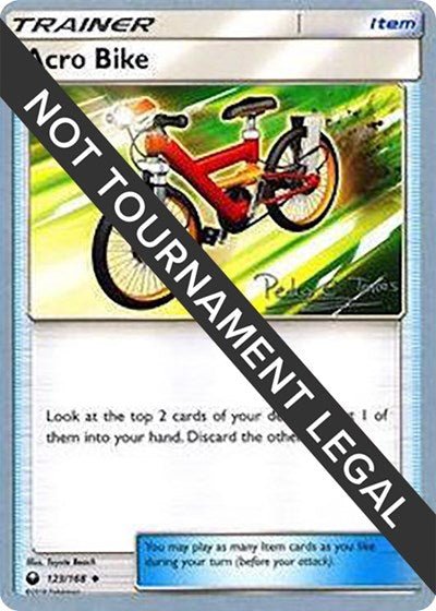 Acro Bike - 2018 (Pedro Eugenio Torres) (World Championship Decks) Near Mint - Nick Nack's Full Frontal Attack