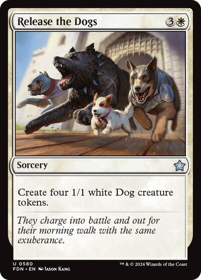 Release the Dogs (Foundations) Near Mint