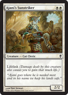 Ajani's Sunstriker (Conspiracy) Near Mint - Nick Nack's Full Frontal Attack