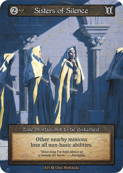 Sisters of Silence (Alpha) Near Mint