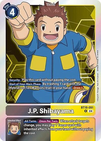 J.P. Shibayama (Release Special Booster 2.0) Near Mint Foil
