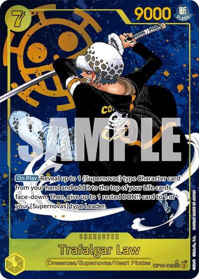 Trafalgar Law (119) (Parallel) (Royal Blood) Near Mint Foil
