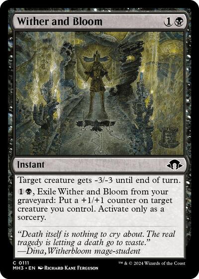 Wither and Bloom (Modern Horizons 3) Near Mint - Nick Nack's Full Frontal Attack