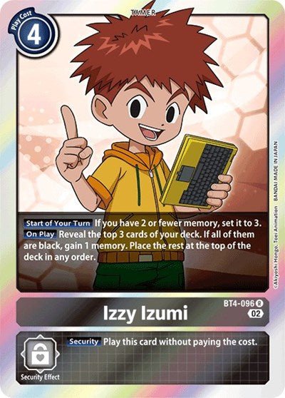 Izzy Izumi (Resurgence Booster Reprint) (Resurgence Booster) Near Mint Foil - Nick Nack's Full Frontal Attack