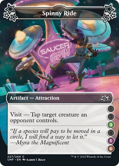 Spinny Ride (3-5-6) (Unfinity) Near Mint - Nick Nack's Full Frontal Attack