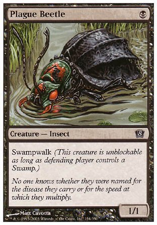 Plague Beetle (8th Edition) Near Mint - Nick Nack's Full Frontal Attack