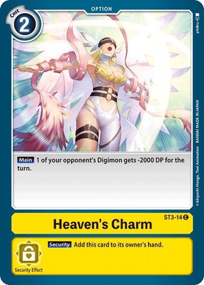 Heaven's Charm (Starter Deck 03: Heaven's Yellow) Near Mint - Nick Nack's Full Frontal Attack