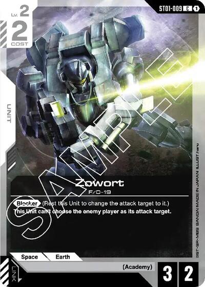 Zowort (Starter Deck 01: Heroic Beginnings) Near Mint