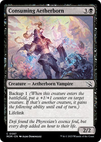 Consuming Aetherborn (March of the Machine) Near Mint - Nick Nack's Full Frontal Attack