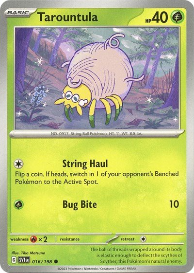 Tarountula - 016 (Scarlet and Violet: Base Set) Near Mint - Nick Nack's Full Frontal Attack