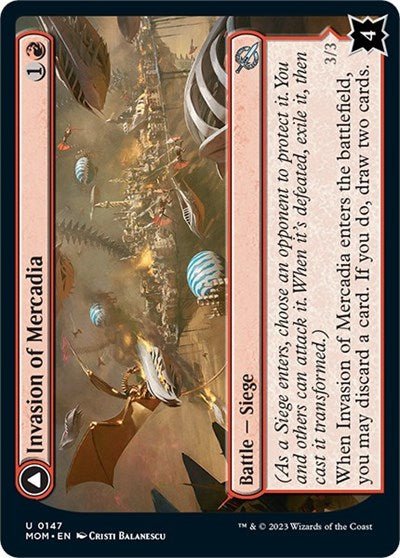 Invasion of Mercadia (March of the Machine) Near Mint - Nick Nack's Full Frontal Attack