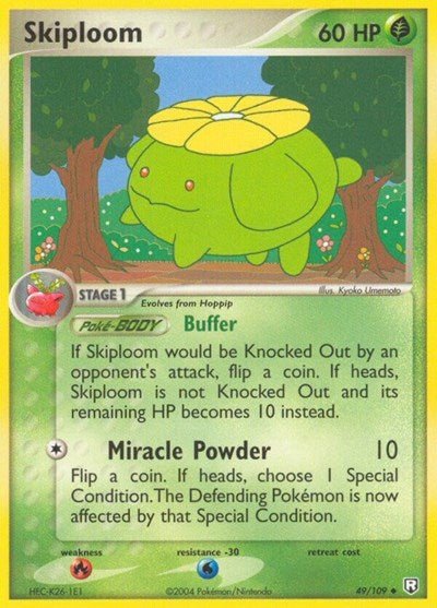 Skiploom (Team Rocket Returns) Light Play - Nick Nack's Full Frontal Attack