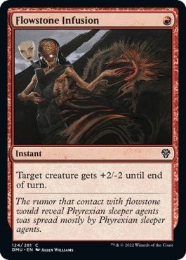 Flowstone Infusion (Dominaria United) Near Mint - Nick Nack's Full Frontal Attack