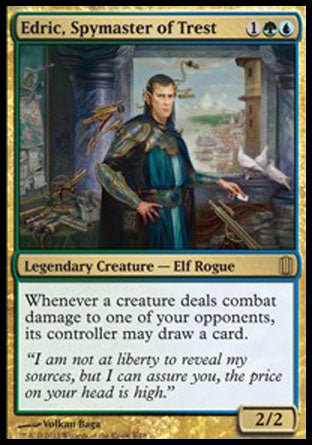 Edric, Spymaster of Trest (Commander's Arsenal) Near Mint Foil