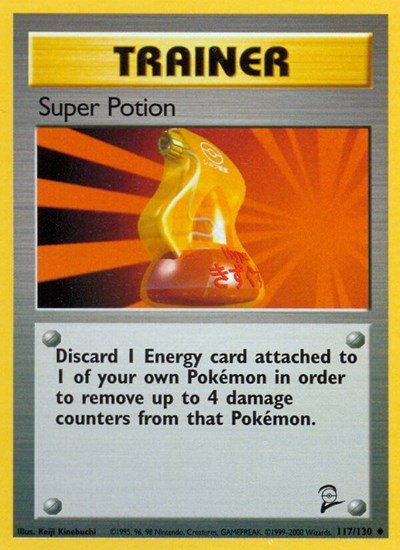Super Potion (Base Set 2) Light Play - Nick Nack's Full Frontal Attack