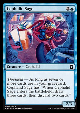 Cephalid Sage (Eternal Masters) Near Mint - Nick Nack's Full Frontal Attack