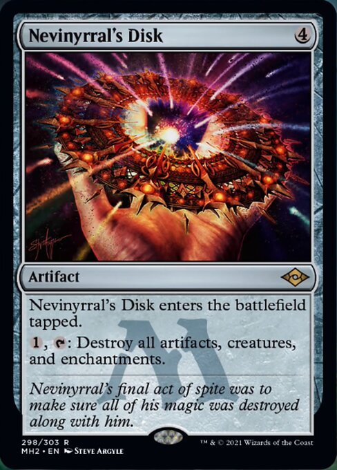 Nevinyrral's Disk (Modern Horizons 2) Near Mint - Nick Nack's Full Frontal Attack