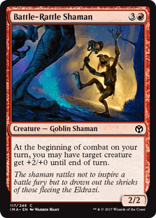 Battle - Rattle Shaman (Iconic Masters) Near Mint - Nick Nack's Full Frontal Attack