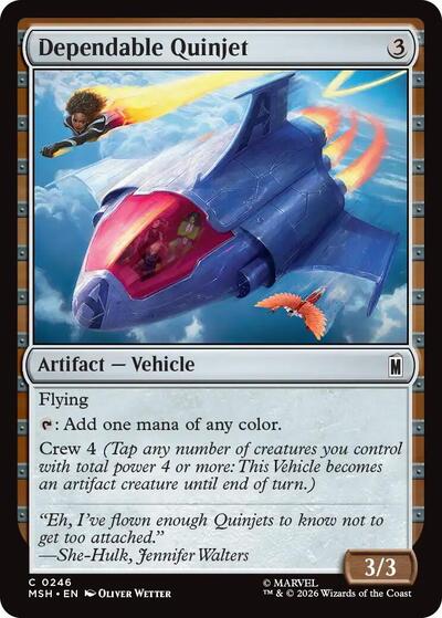 Dependable Quinjet (Marvel Super Heroes) Near Mint - Nick Nack's Full Frontal Attack