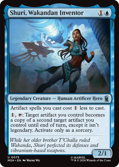 Shuri, Wakandan Inventor (Marvel Super Heroes) Near Mint - Nick Nack's Full Frontal Attack