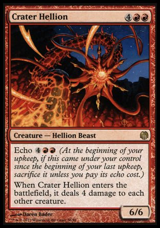 Crater Hellion (Duel Decks: Heroes vs Monsters) Near Mint - Nick Nack's Full Frontal Attack