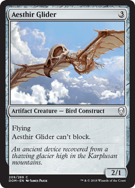 Aesthir Glider (Dominaria) Near Mint - Nick Nack's Full Frontal Attack