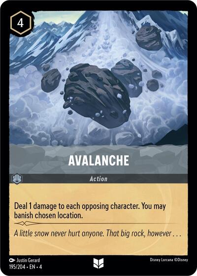 Avalanche (Ursula's Return) Near Mint - Nick Nack's Full Frontal Attack