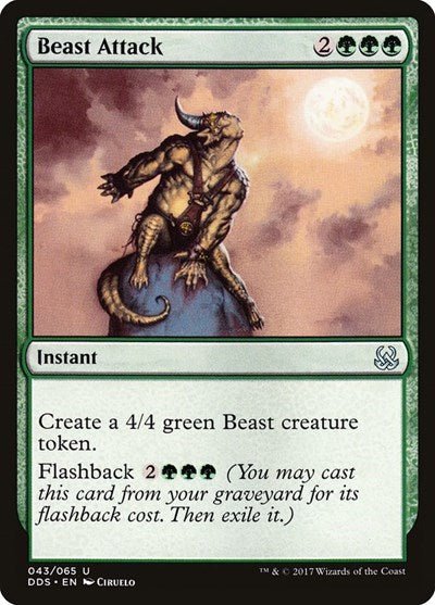 Beast Attack (Duel Decks: Mind vs Might) Near Mint - Nick Nack's Full Frontal Attack