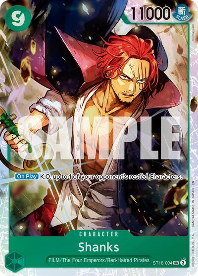 Shanks ST16-004 (Reprint) (Premium Booster -The Best- Vol. 2) Near Mint Foil - Nick Nack's Full Frontal Attack