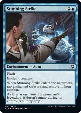 Stunning Strike (Commander Legends: Battle for Baldur's Gate) Near Mint - Nick Nack's Full Frontal Attack