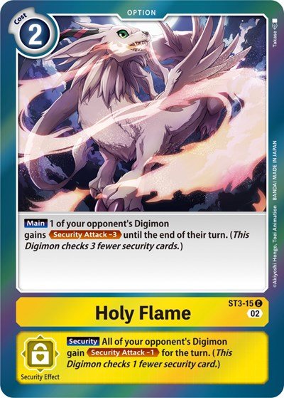 Holy Flame (Resurgence Booster Reprint) (Resurgence Booster) Near Mint Foil - Nick Nack's Full Frontal Attack