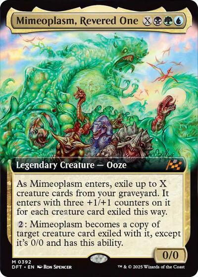 Mimeoplasm, Revered One (Extended Art) (Aetherdrift) Near Mint - Nick Nack's Full Frontal Attack