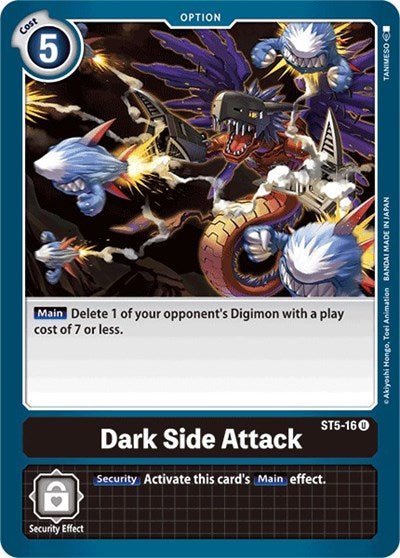 Dark Side Attack (Starter Deck 05: Machine Black) Near Mint - Nick Nack's Full Frontal Attack