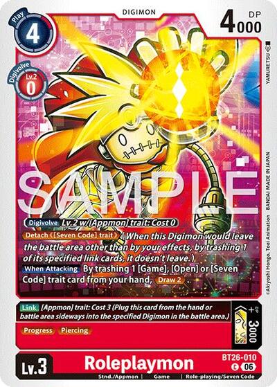 Roleplaymon (Timeless Bonds) Near Mint