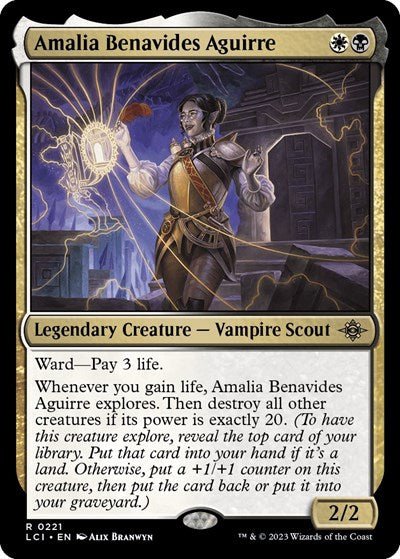 Amalia Benavides Aguirre (The Lost Caverns of Ixalan) Near Mint - Nick Nack's Full Frontal Attack