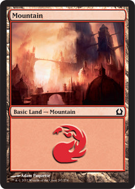 Mountain (267) (Return to Ravnica) Near Mint