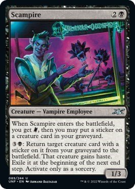 Scampire (Unfinity) Near Mint - Nick Nack's Full Frontal Attack