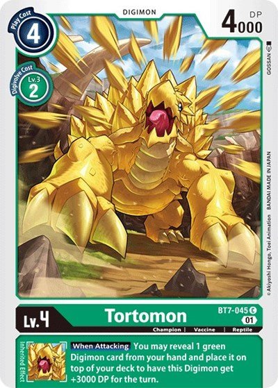 Tortomon (The Next Adventure) Near Mint - Nick Nack's Full Frontal Attack
