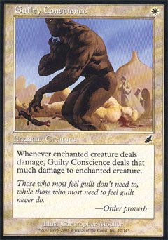 Guilty Conscience (Scourge) Light Play - Nick Nack's Full Frontal Attack