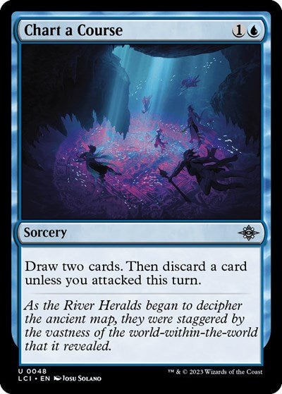 Chart a Course (The Lost Caverns of Ixalan) Near Mint - Nick Nack's Full Frontal Attack