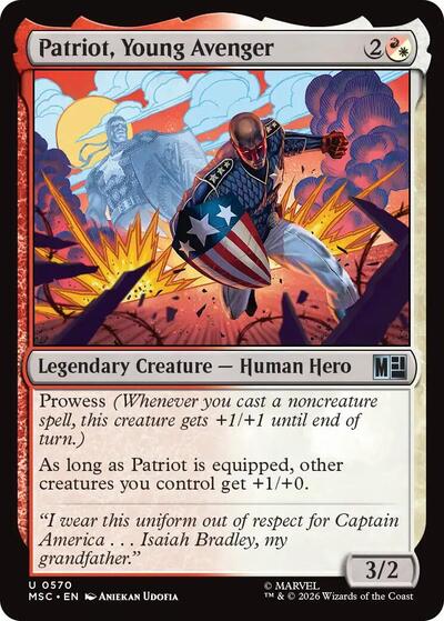 Patriot, Young Avenger (Marvel Super Heroes) Near Mint