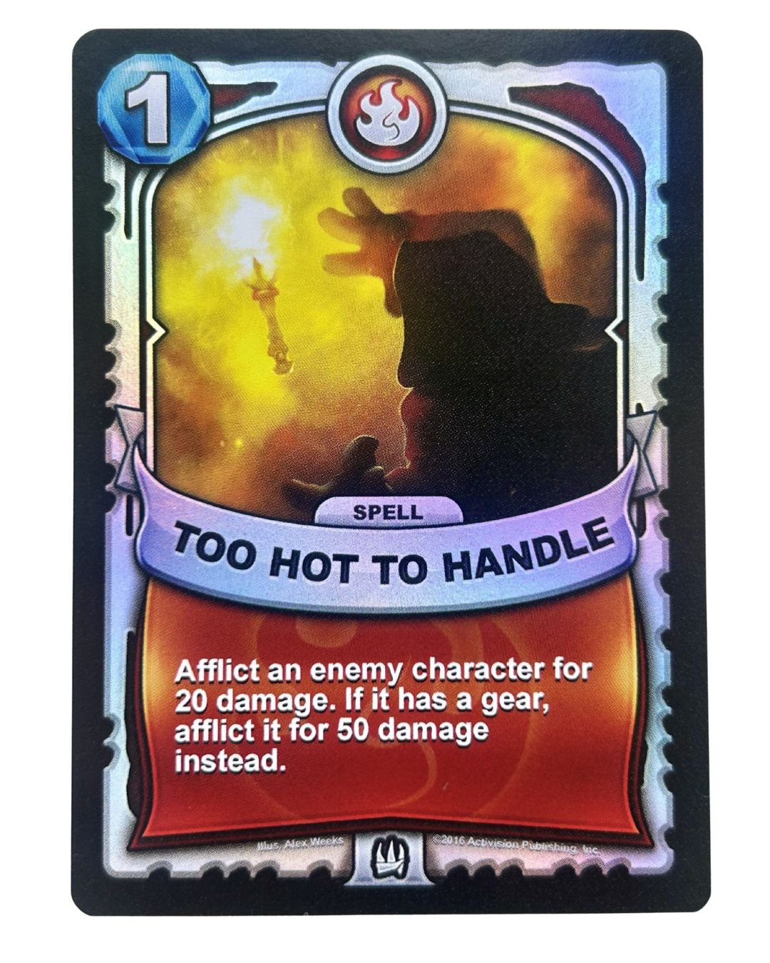 Too Hot to Handle (Battlecast) (Silver Foil) - Nick Nack's Full Frontal Attack