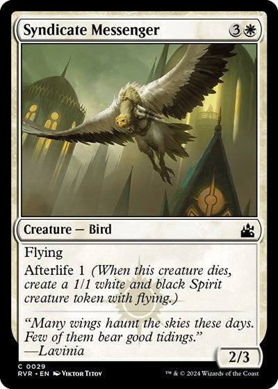Syndicate Messenger (Ravnica Remastered) Near Mint