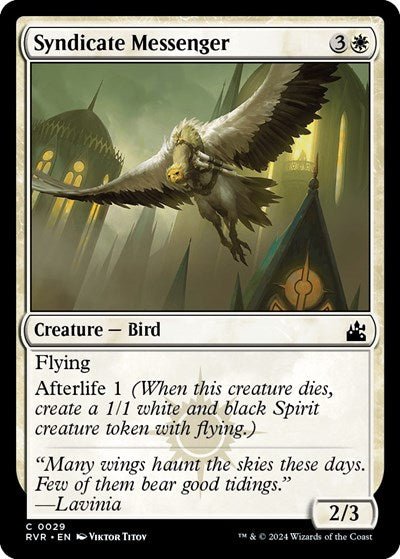 Syndicate Messenger (Ravnica Remastered) Near Mint - Nick Nack's Full Frontal Attack