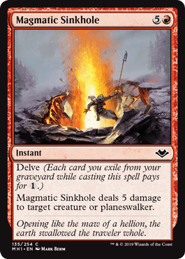 Magmatic Sinkhole (Modern Horizons) Near Mint - Nick Nack's Full Frontal Attack