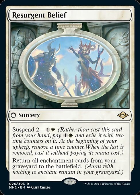 Resurgent Belief (Modern Horizons 2) Near Mint - Nick Nack's Full Frontal Attack