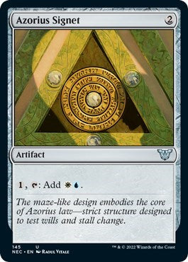Azorius Signet (Commander: Kamigawa: Neon Dynasty) Near Mint