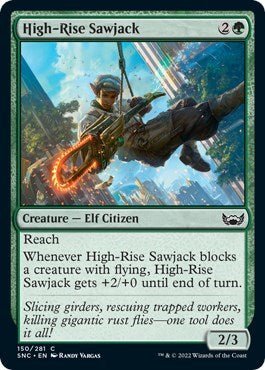 High - Rise Sawjack (Streets of New Capenna) Near Mint - Nick Nack's Full Frontal Attack